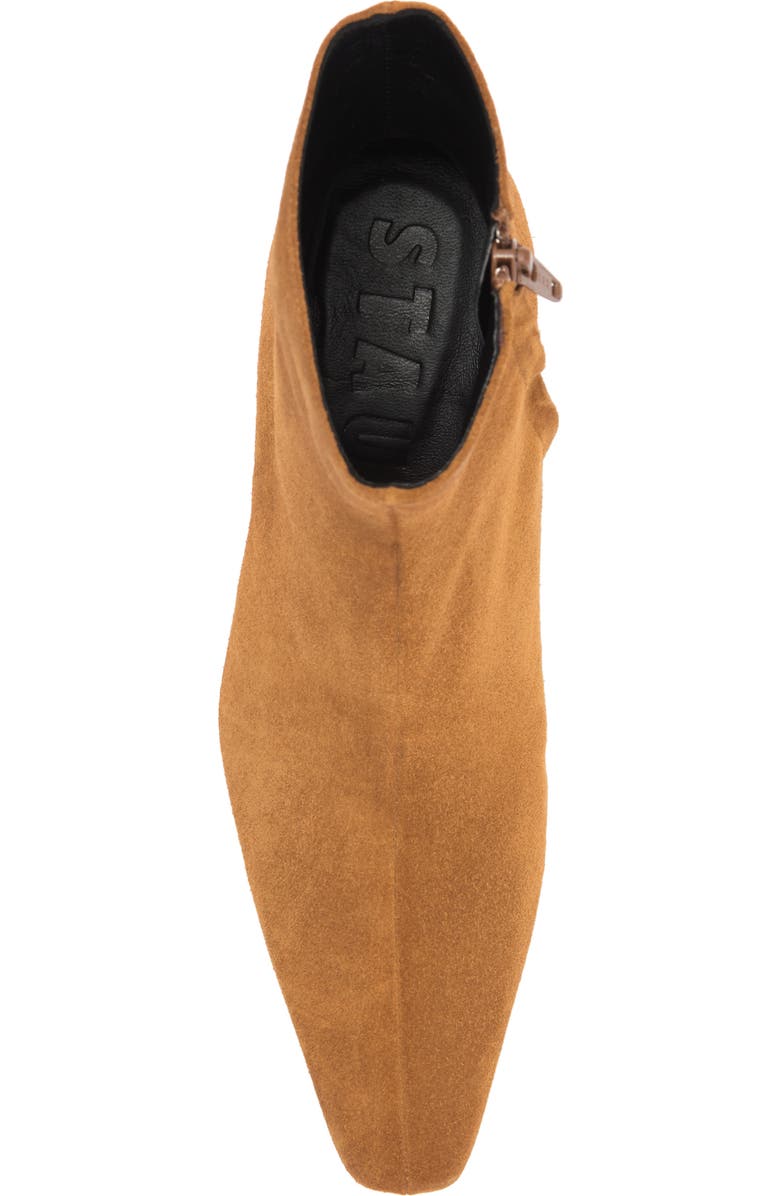 STAUD Wally Ankle Boot, Alternate, color, Cacao