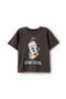 Kid's Poppy Oversize Graphic Print Tee
