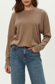 Michael Stars Kaley Long Sleeve Cotton & Modal T-Shirt