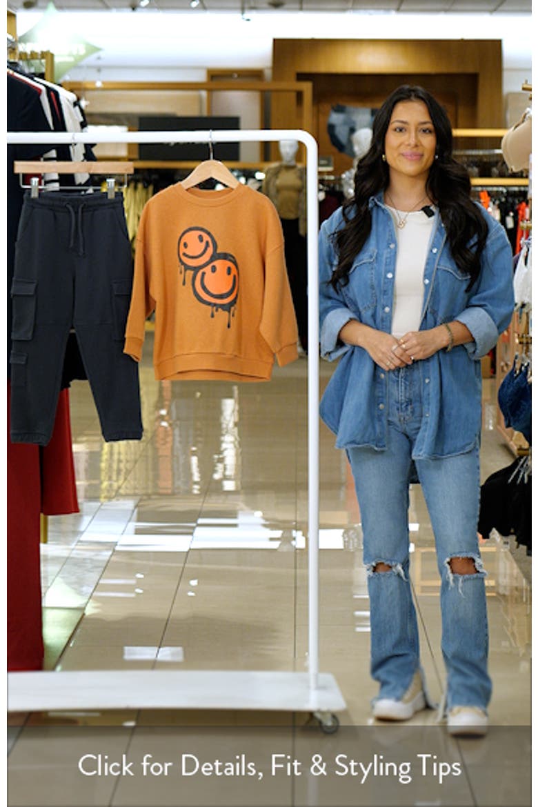 Kids' Smiley Graphic Sweatshirt & Pants Set video