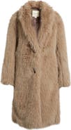 Thread & Supply Long Faux Fur Coat
