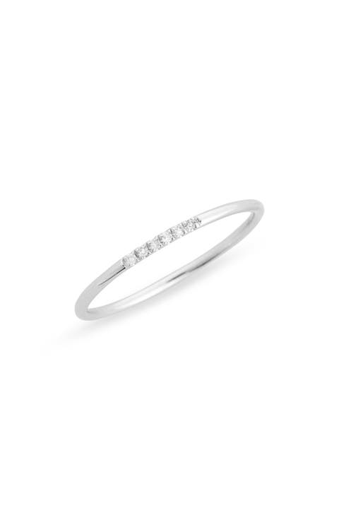 Pavé Diamond Stacking Ring