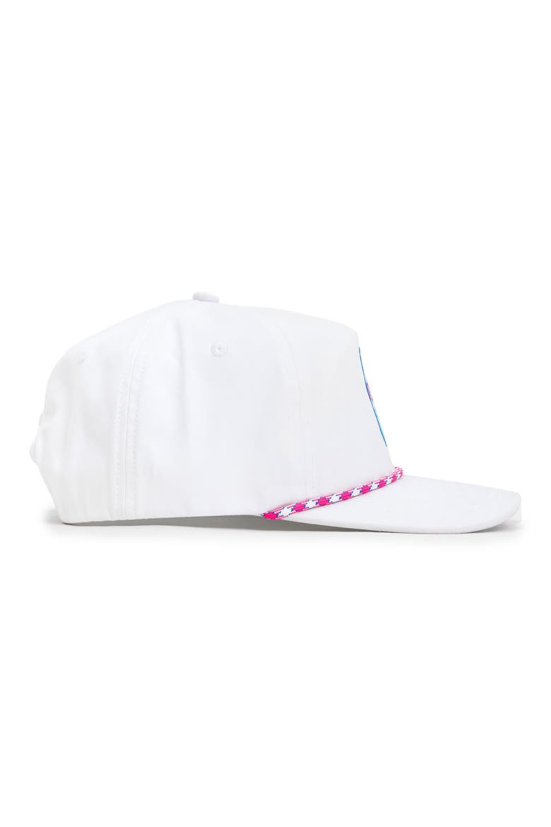 Shred with Sass Baseball Cap, Alternate, color, WHITE