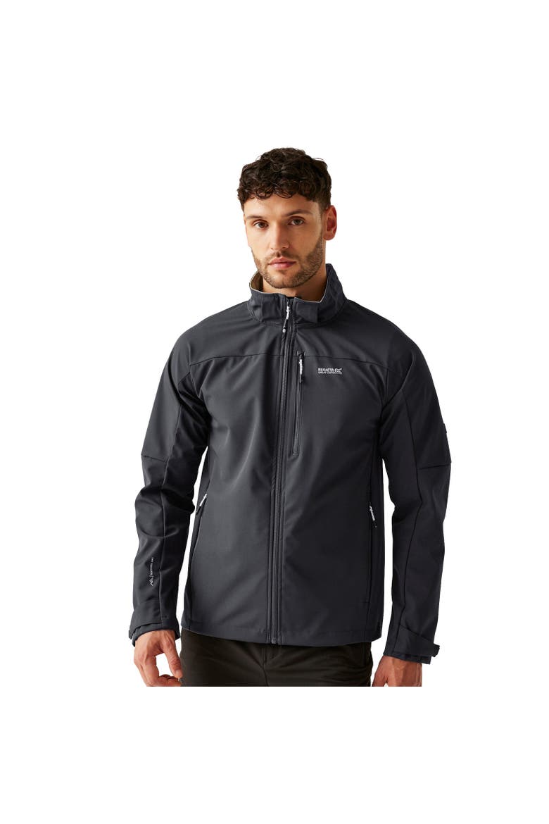Arana Waterproof Soft Shell Jacket, Alternate, color, Ash and Glacier