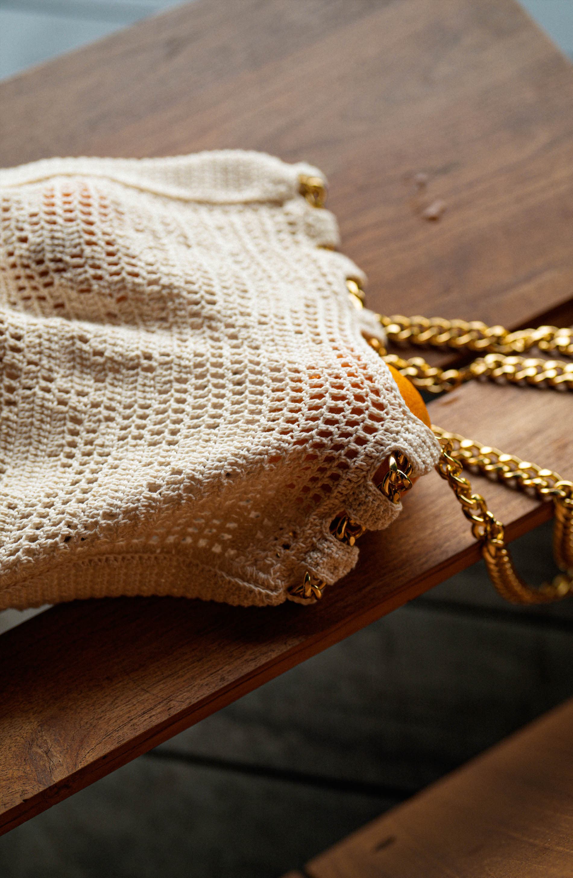 BRUNNA.CO The Oma Crochet Bag, Alternate, color, Off White