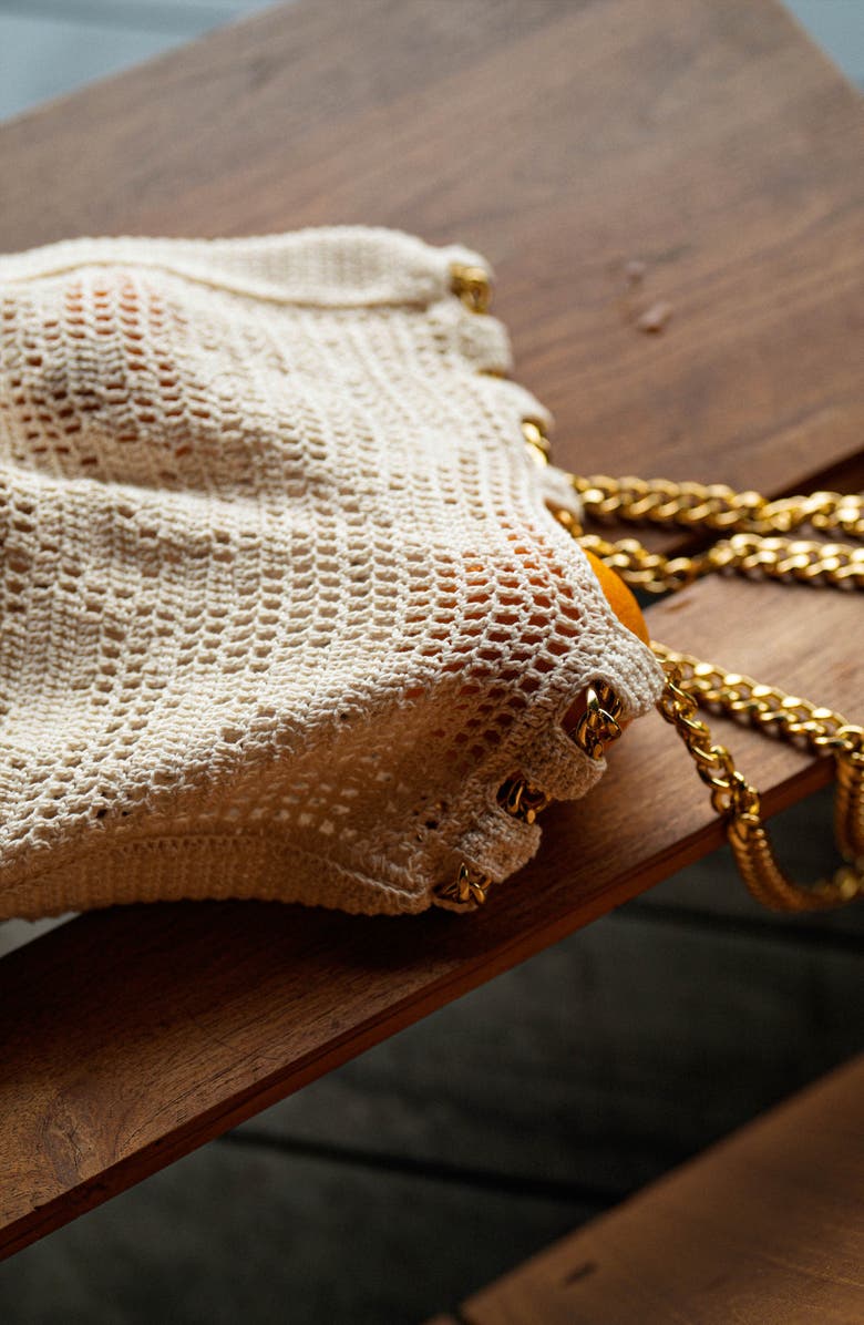 BRUNNA.CO The Oma Crochet Bag, Alternate, color, Off White