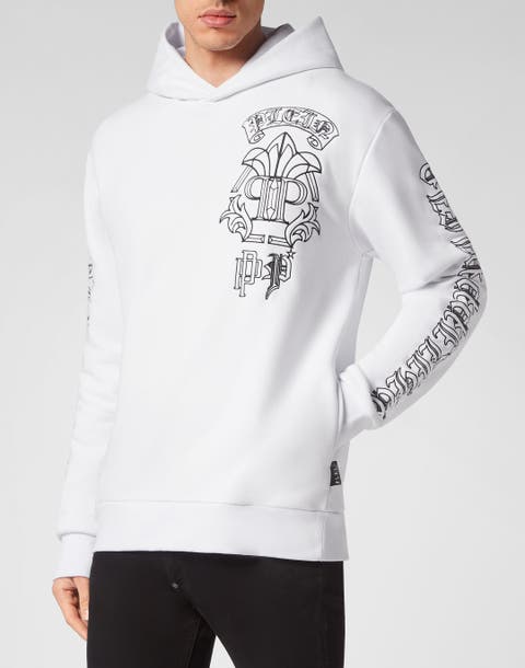 Hoodie Sweatshirt Gothic Banner Men