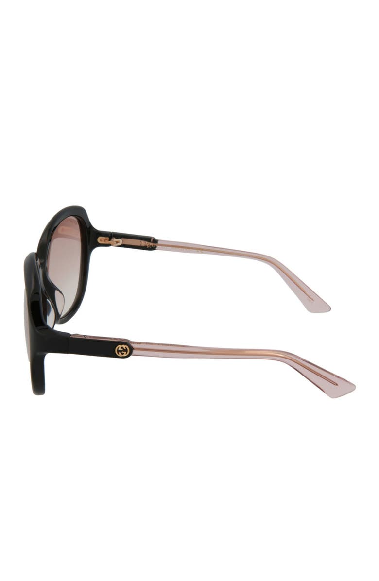 Gucci 58mm Core Oversized Sunglasses, Alternate, color, 