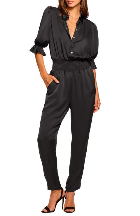 Dina Satin Jumpsuit