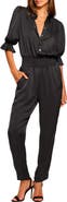 Ramy Brook Dina Satin Jumpsuit