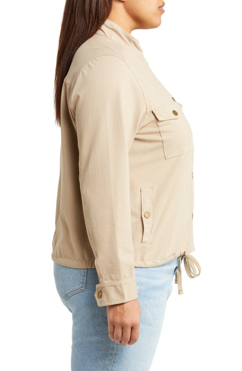 Caslon<sup>®</sup> Stretch Cotton Jacket, Alternate, color,