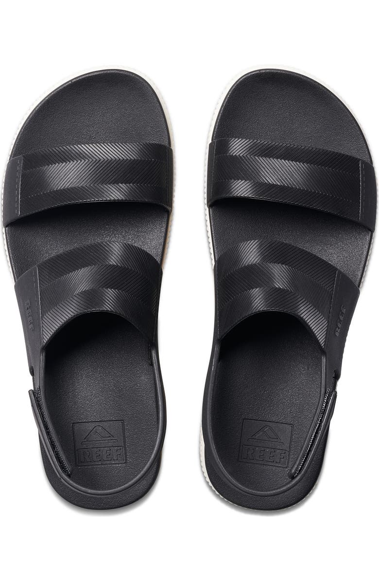 Reef Water Vista Platform Slingback Sandal, Alternate, color, Black Vintage