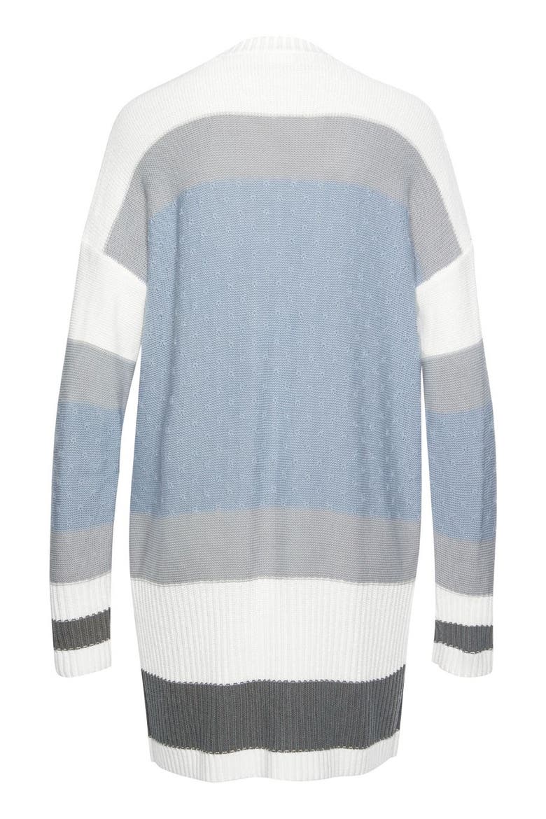 Color Block Cardigan, Alternate, color, Blue Multi
