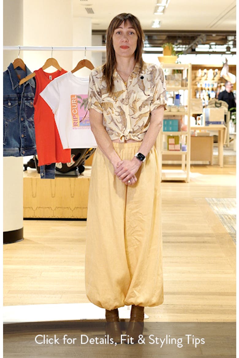 Kortez Linen Balloon Pants video