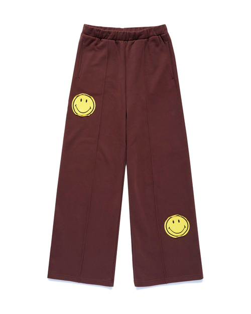 Samii Ryan Smiley Straight Leg Pants In Brown