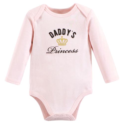 Hudson Baby Infant Breathable Cotton Long-sleeve Bodysuit Bundle 3 Count In Multi