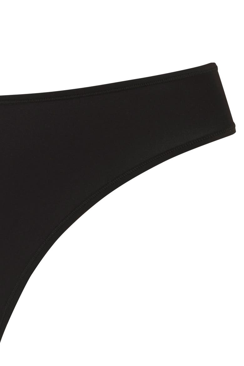 2 Pk Basic Thongs, Alternate, color, Black
