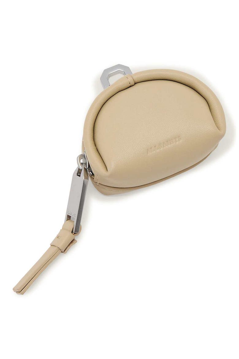Rosalie Leather AirPod Case, Alternate, color, BONE