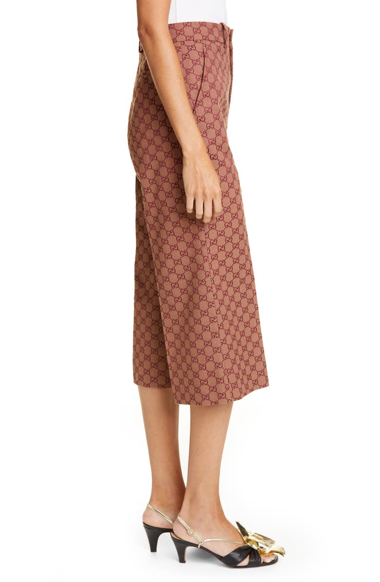 Gucci GG Canvas Culottes, Alternate, color,