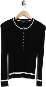 rag & bone Kassy Rib Henley