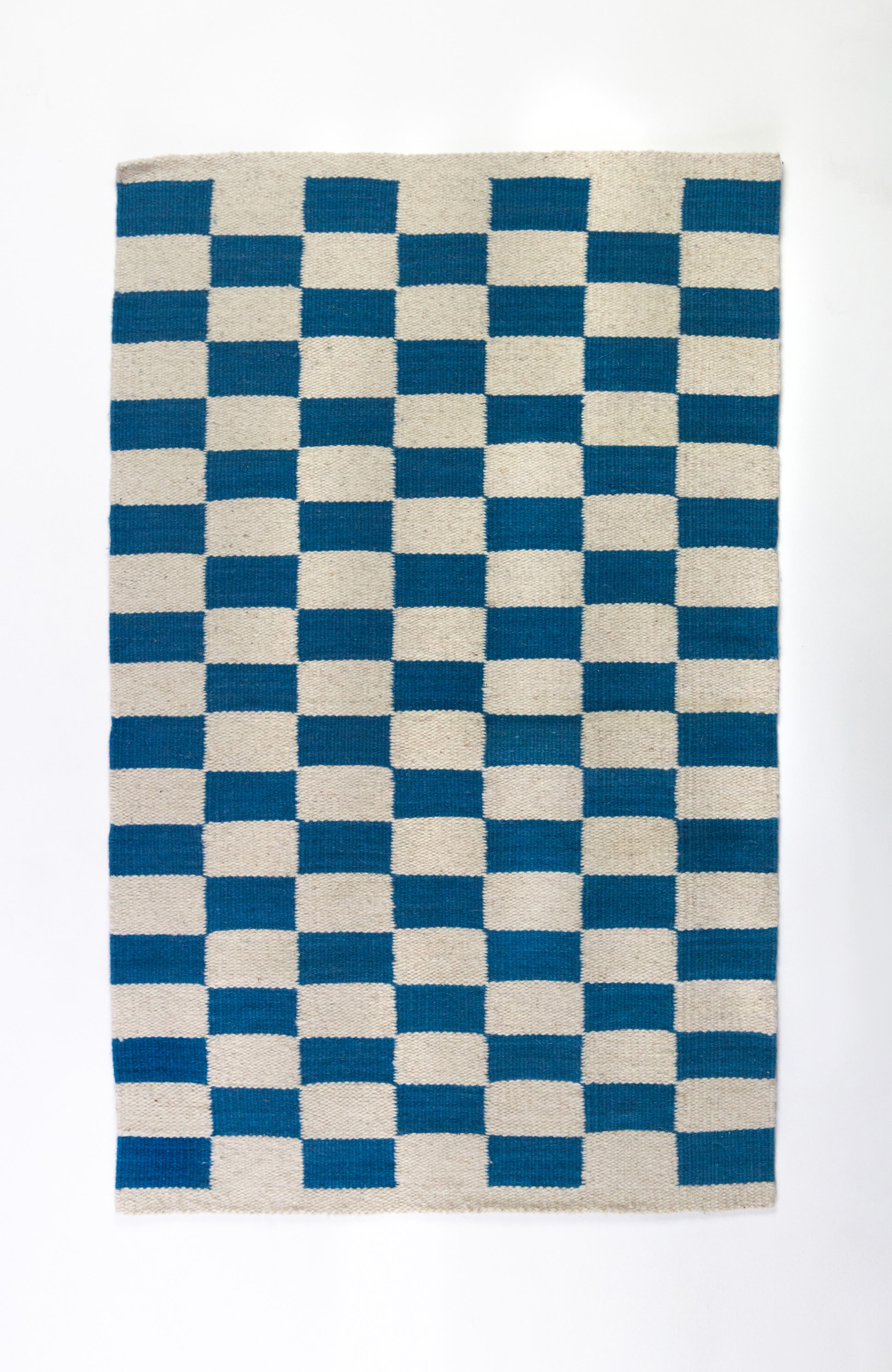 Blue and Ivory