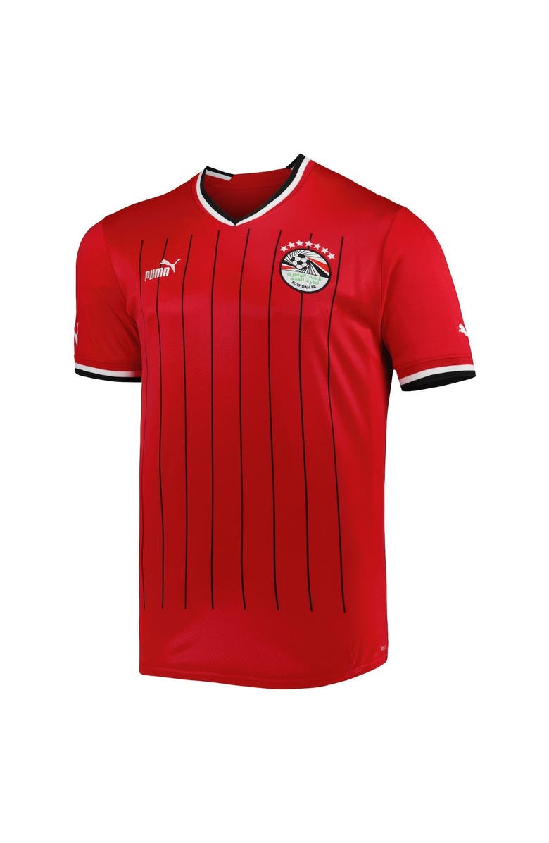 PUMA Men's Puma Red Egypt National Team 2022/23 Home Replica Jersey, Alternate, color,