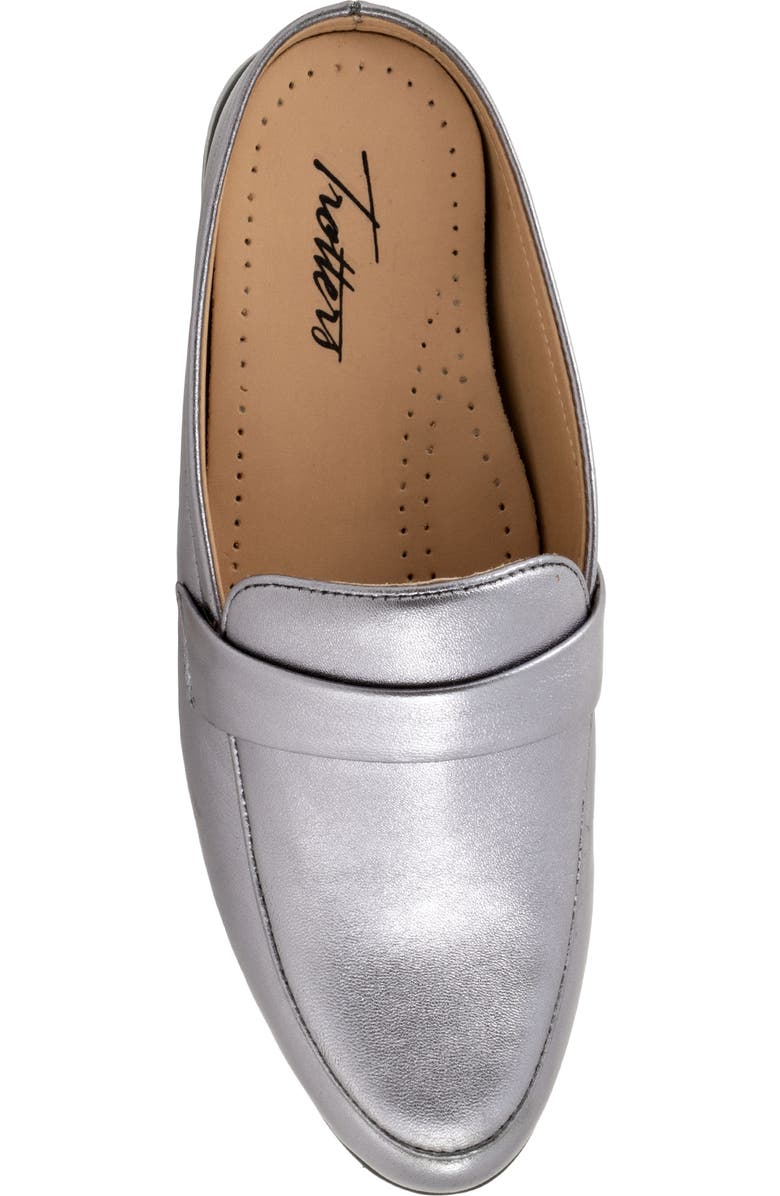 Trotters Lola Loafer Mule, Alternate, color, Pewter