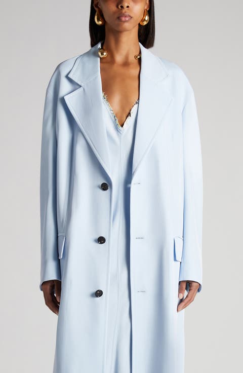 コート BOTTEGA VENETA Women Coats 751190V3EJ04121 Blue Women's Bottega Veneta Coats & Jackets | Nordstrom