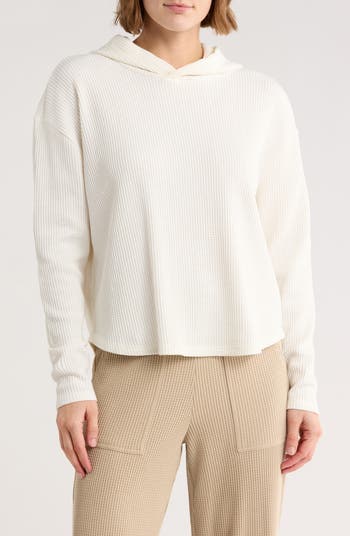 Z by Zella Reset Waffle Stitch Hoodie | Nordstromrack
