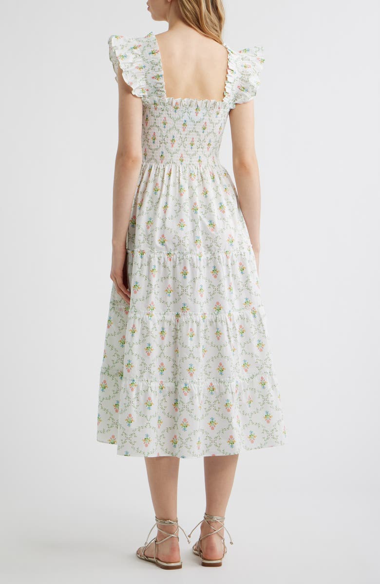 Hill House Home The Ellie Nap Dress, Alternate, color, Pastel Trellis