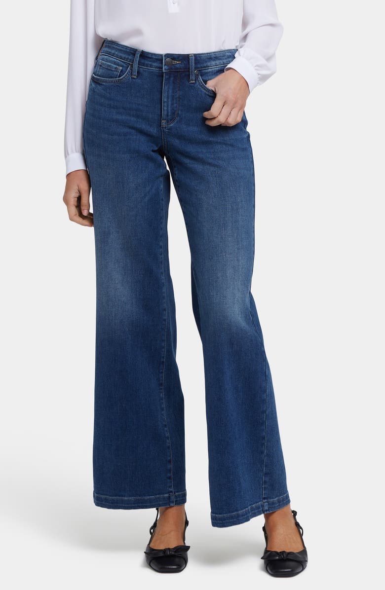 NYDJ Teresa Wide Leg Jeans, Main, color, Rio Rapids