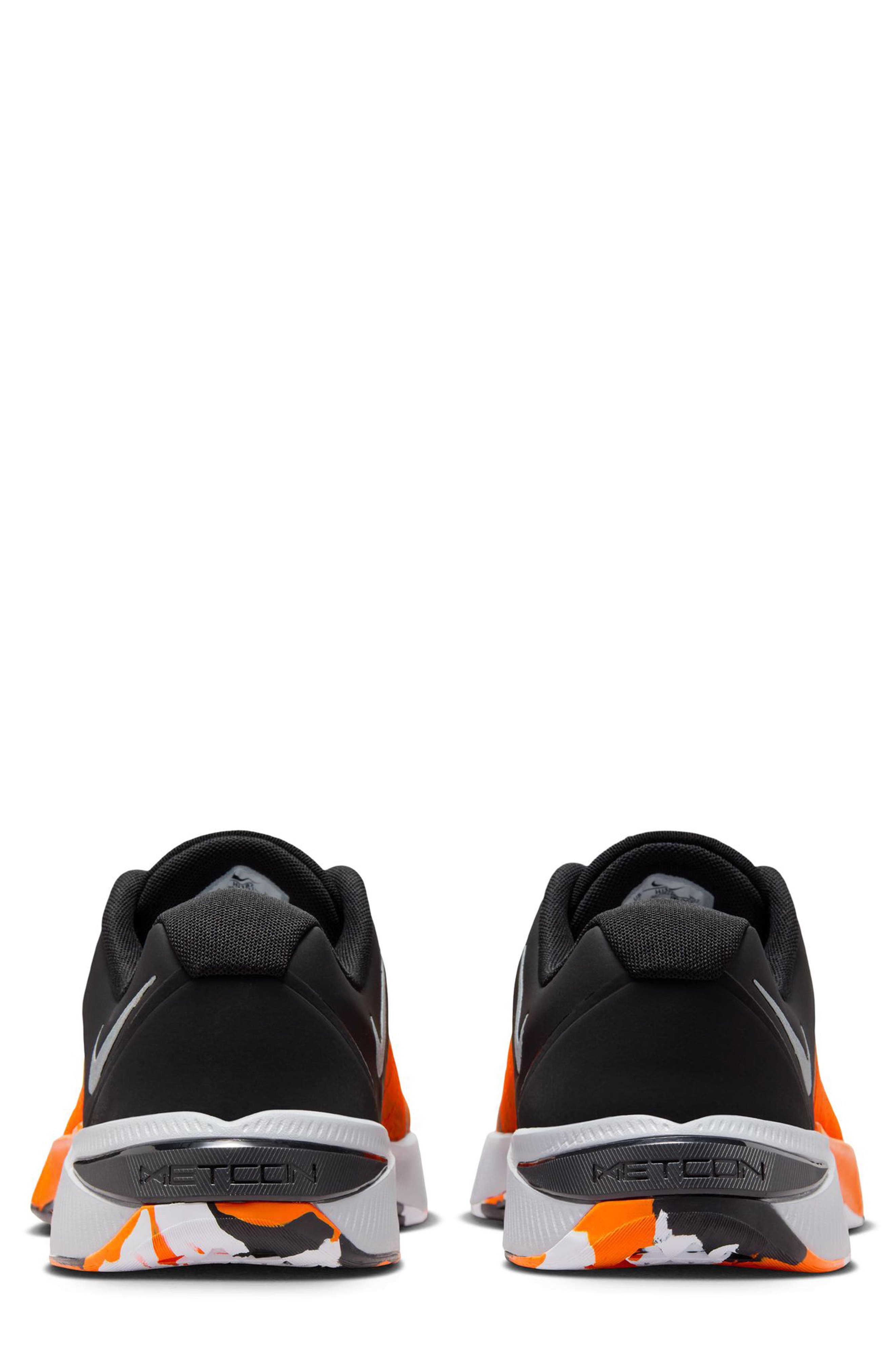 Nike Metcon 10 Training Shoe, Alternate, color, Black/ Orange/ Wolf Grey