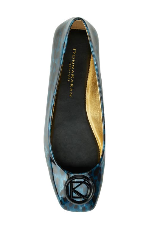 Donna Karan Kylee Ballet Flat In Oxide Blue