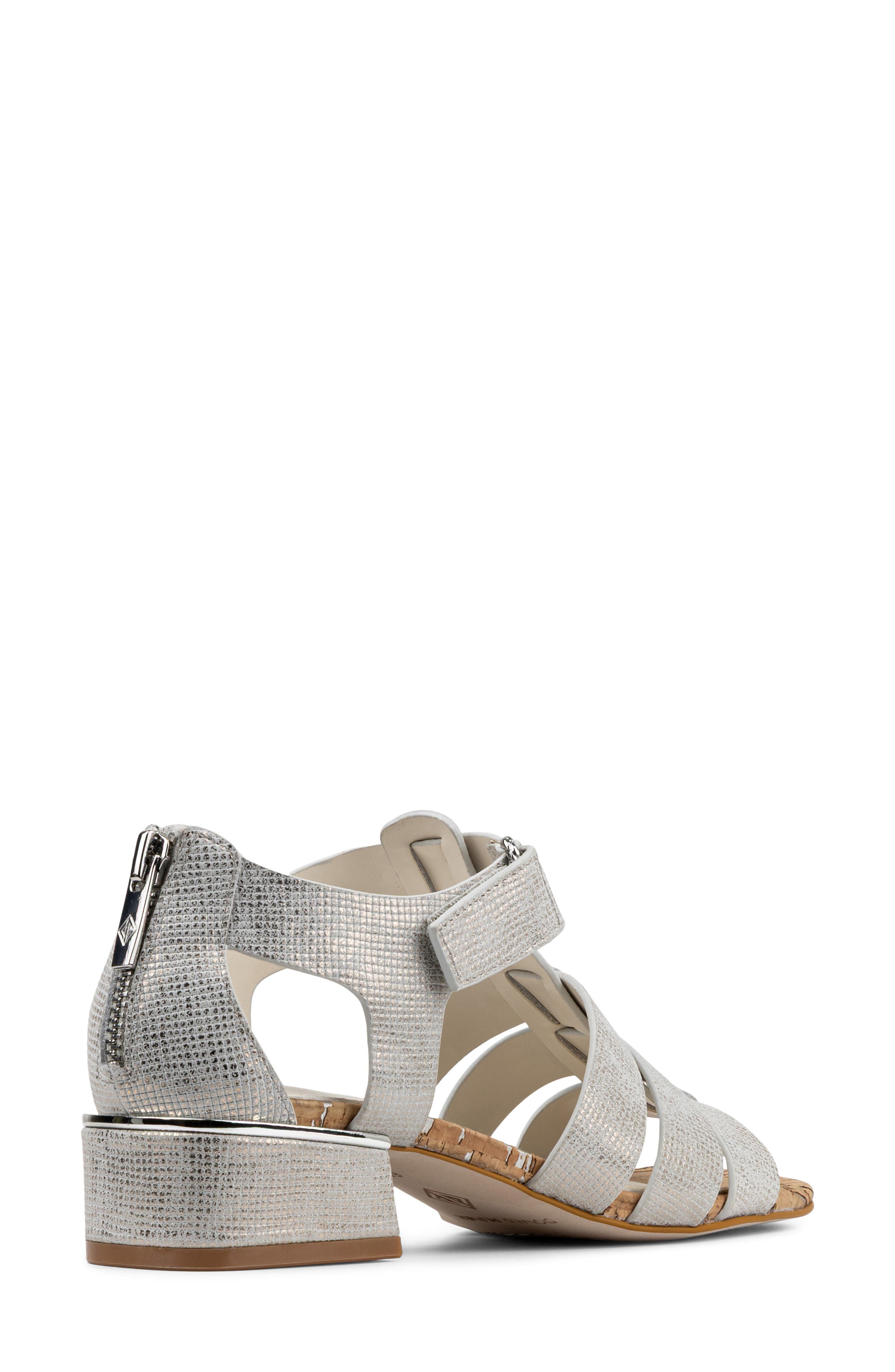 Donald Pliner Falesia Block Heel Fisherman Sandal, Alternate, color, Foam