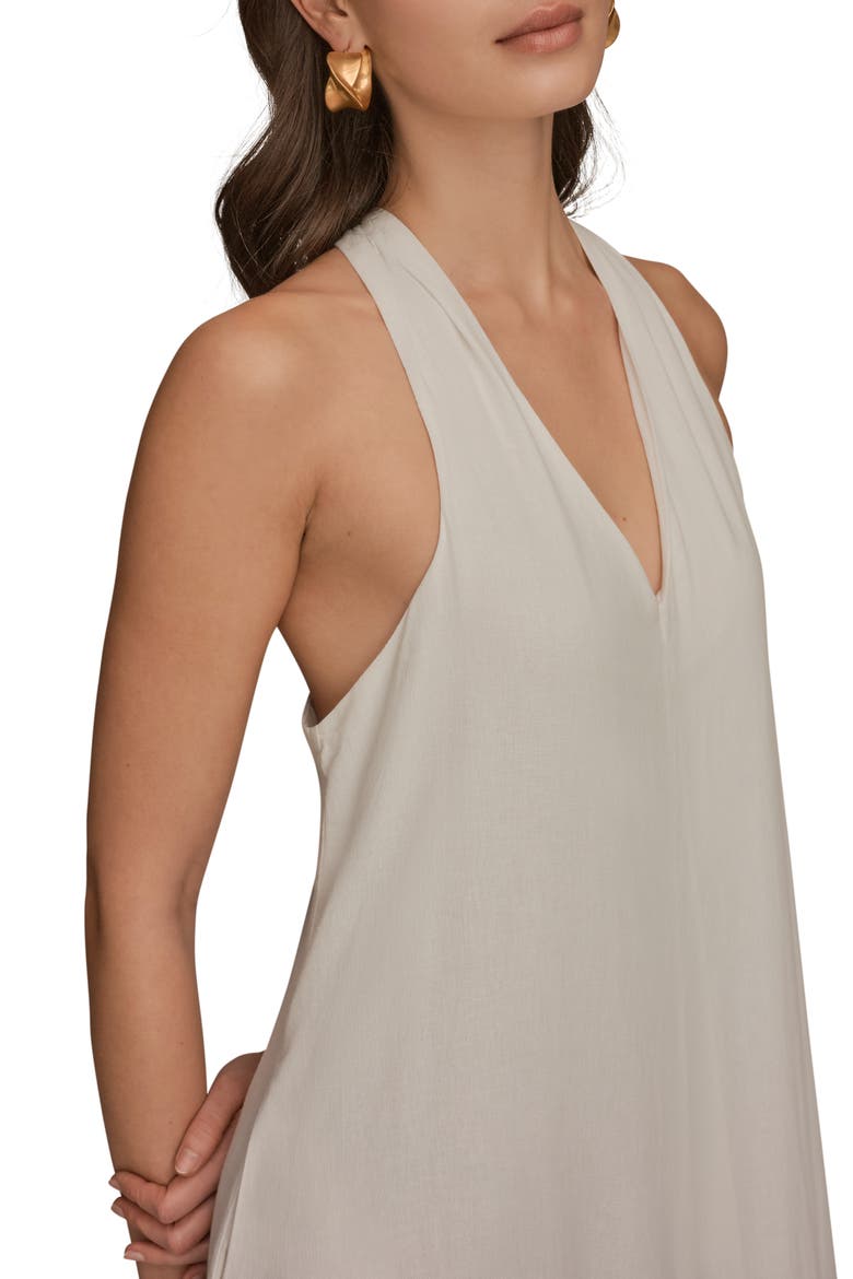 V-Neck Sleeveless Maxi Dress, Alternate, color, WASHED INDIGO D