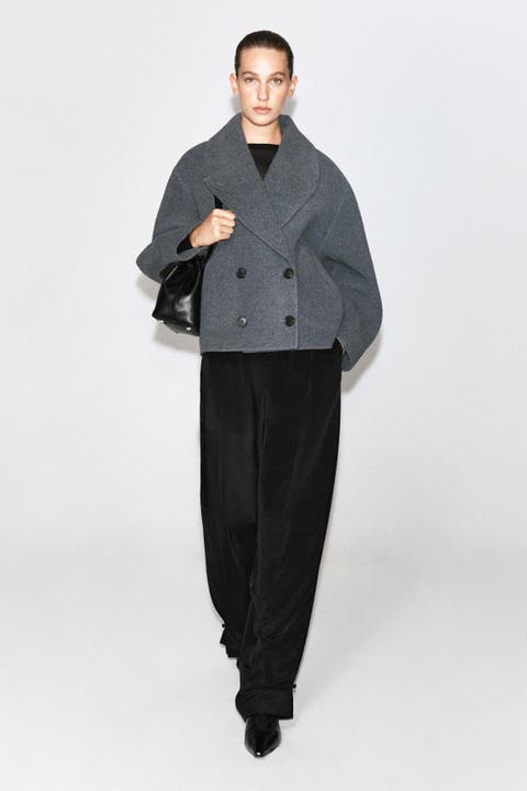 Oversized Double-Faced Wool Jacket