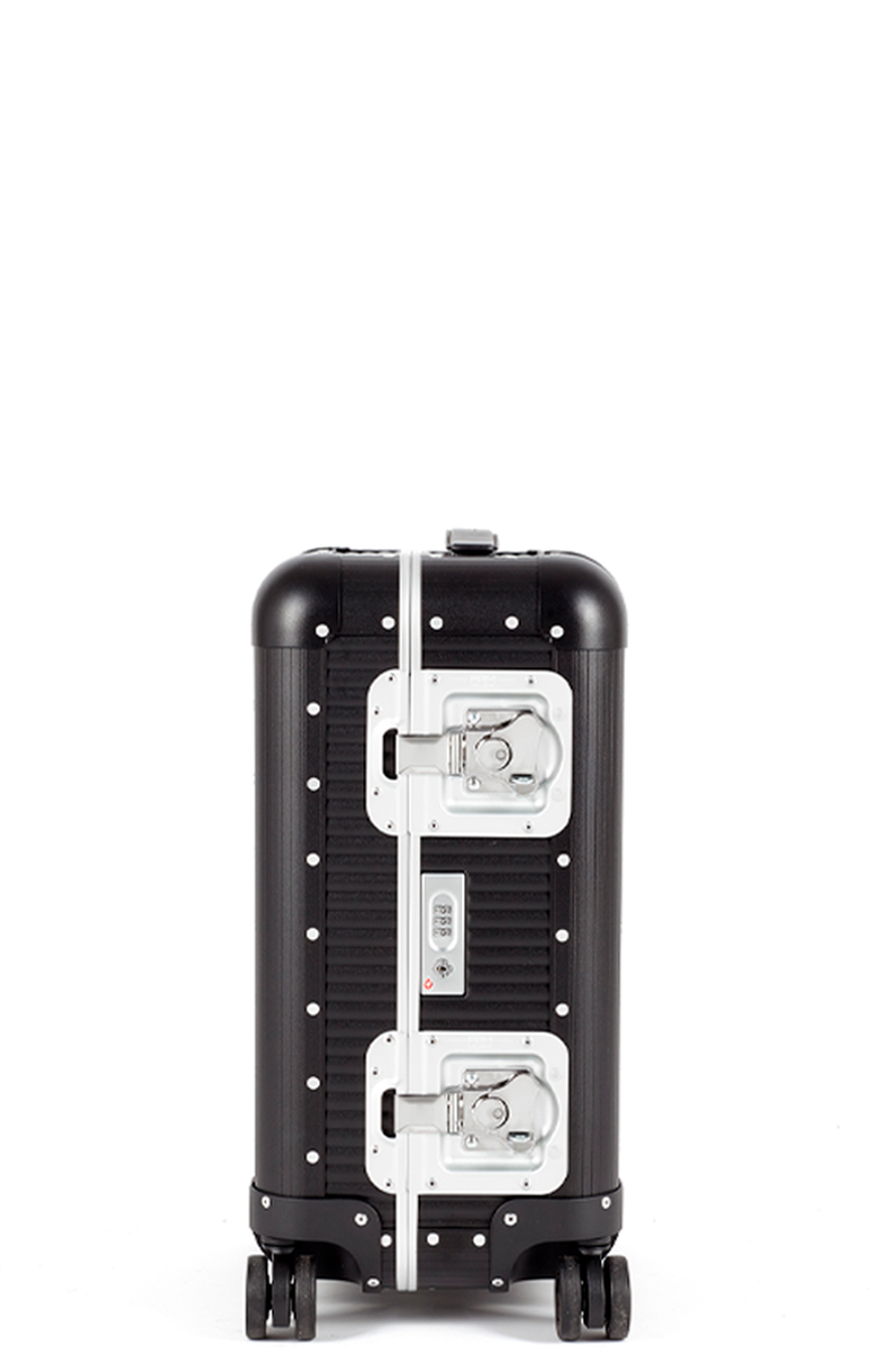 FPM - Fabbrica Pelletterie Milano - US Bank Light Spinner 55M Suitcase, Alternate, color, Caviar Black