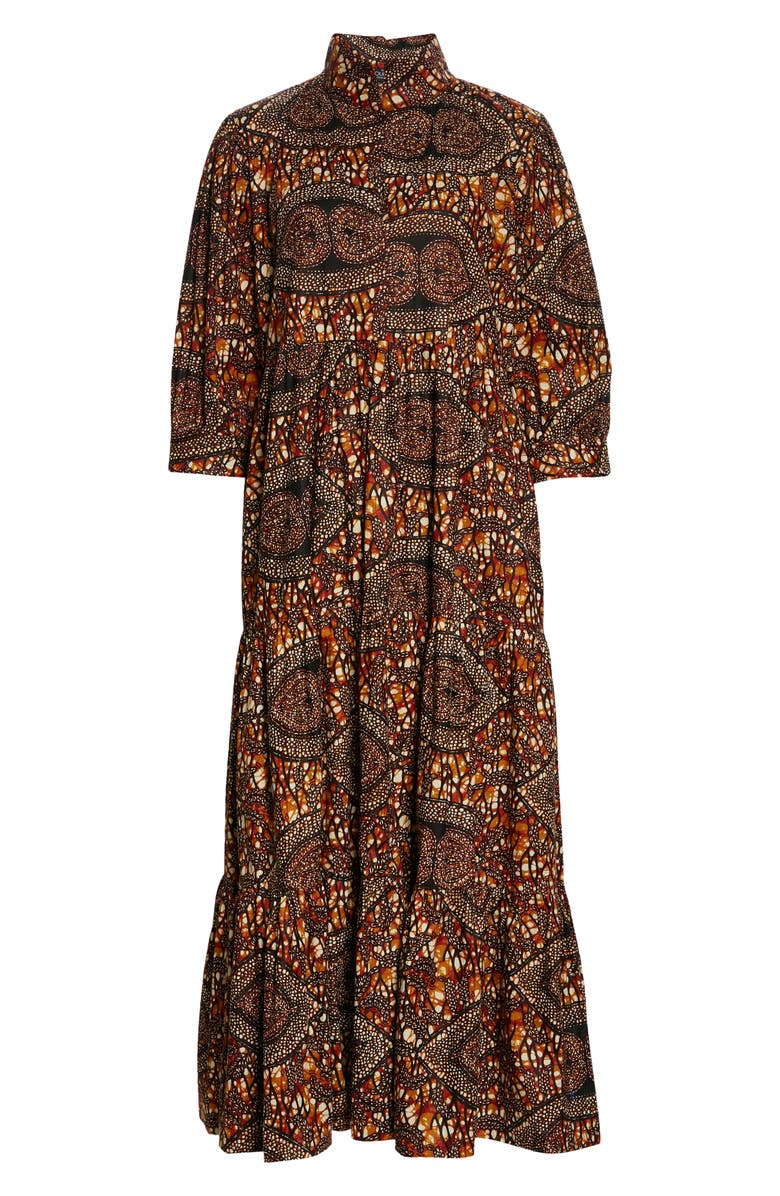 The Oula Company Print Tiered Dress, Alternate, color,