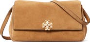Tory Burch Charlie Suede Wallet on a Chain
