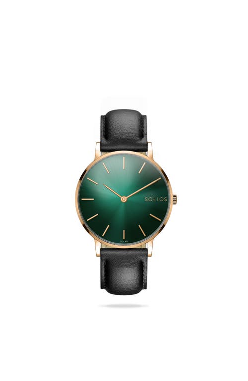 Solios Watches The Rainforest Classic | Green Dial