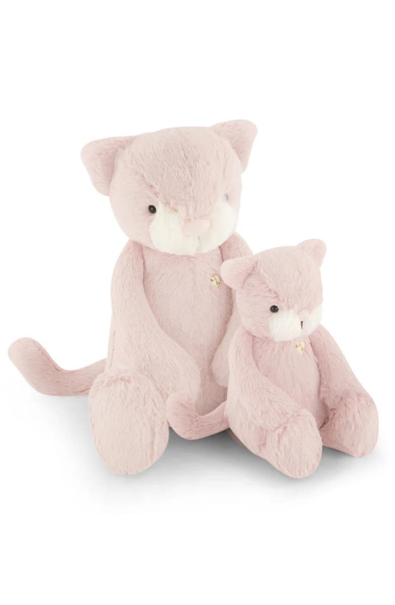 Snuggle Bunnies Stuffed Animal Snuggle Bunnies - Elsie the Kitty - Blush, Alternate, color, Blush Plush