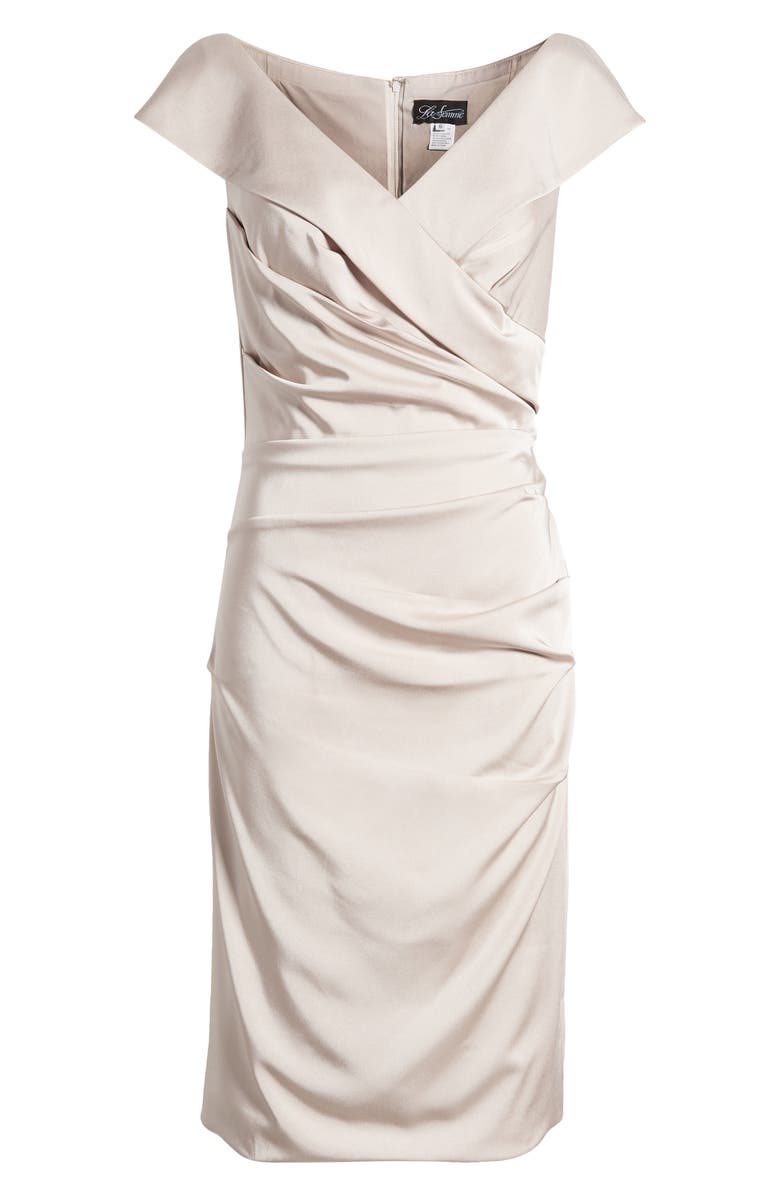 La Femme Off the Shoulder Dress, Alternate, color, 