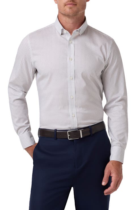 Hilton Trim Fit Stretch Cotton Shirt