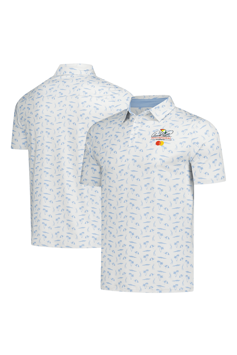 Men's Flomotion Cream Arnold Palmer Invitational Polo, Main, color, Cream
