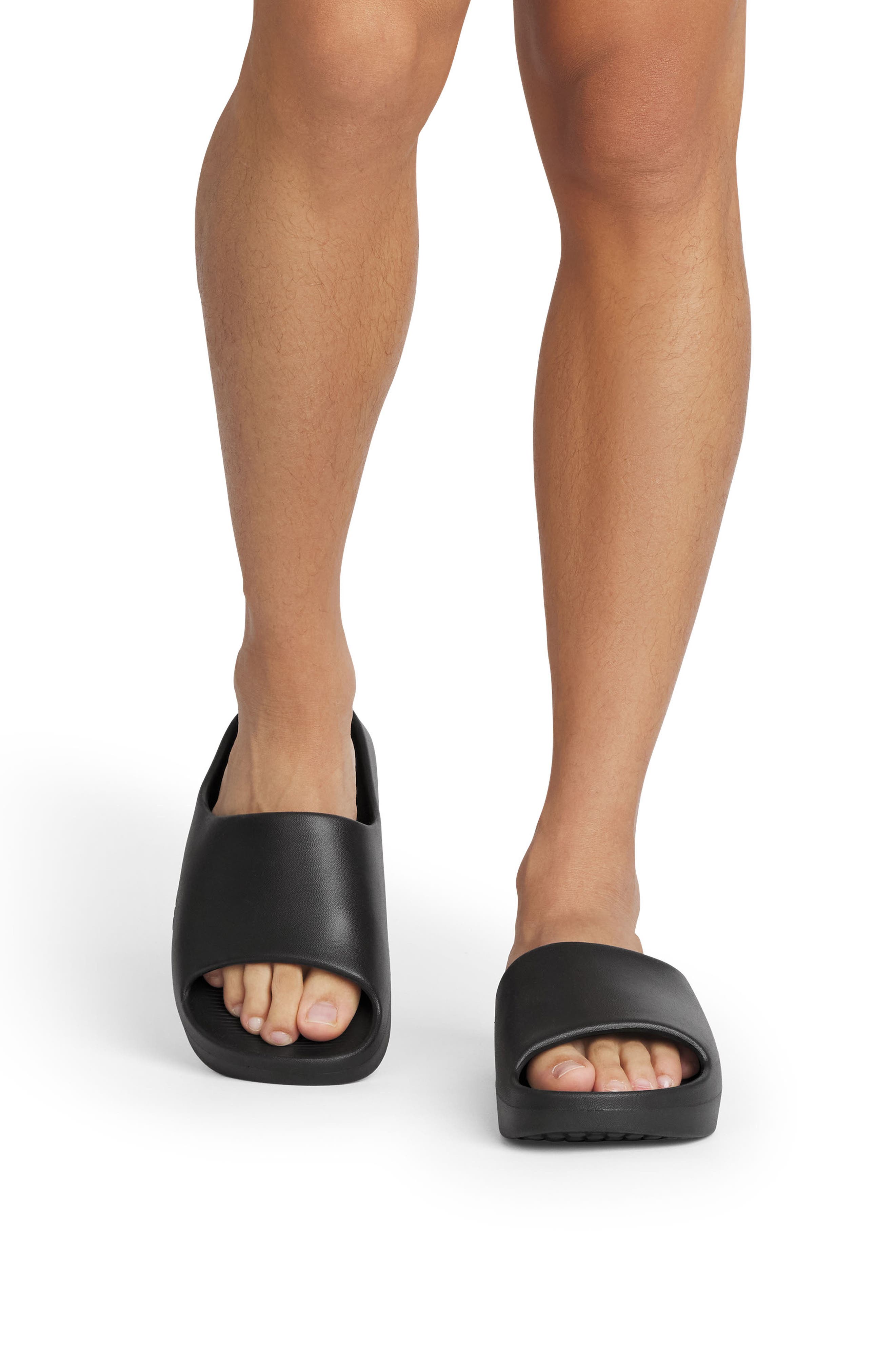 Friday Slide Sandal, Alternate, color, BLACK