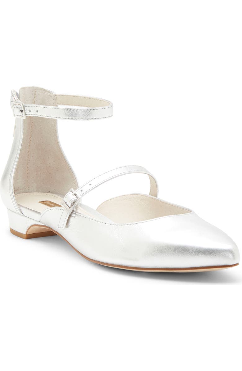 Louise et Cie Claire Ankle Strap Flat, Main, color,