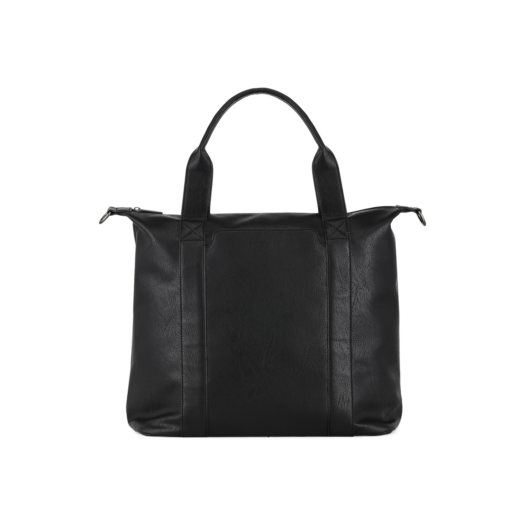 bugatti Palermo Tote Bag, Main, color, Black