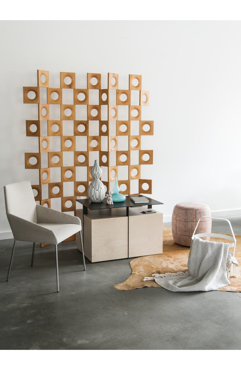 Design on Stock USA Penta Leather Side Chair, Alternate, color,