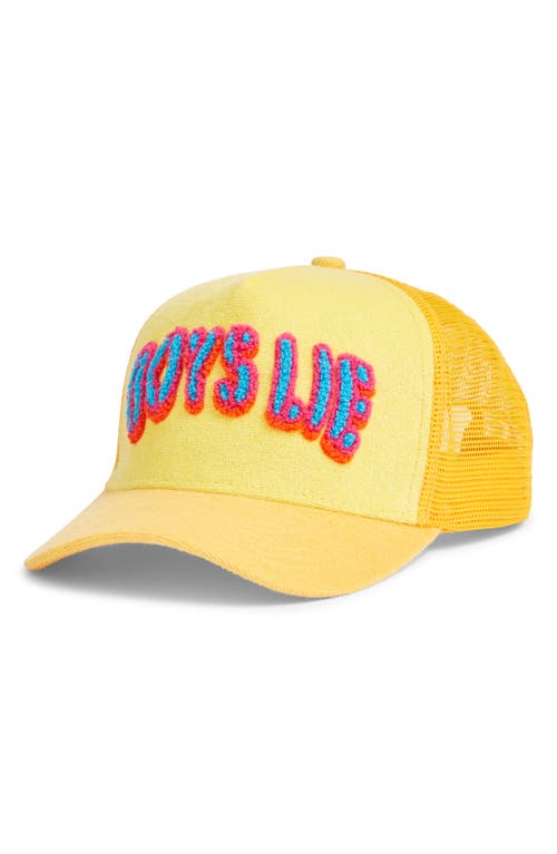 Boys Lie How To Belle Trucker Hat
