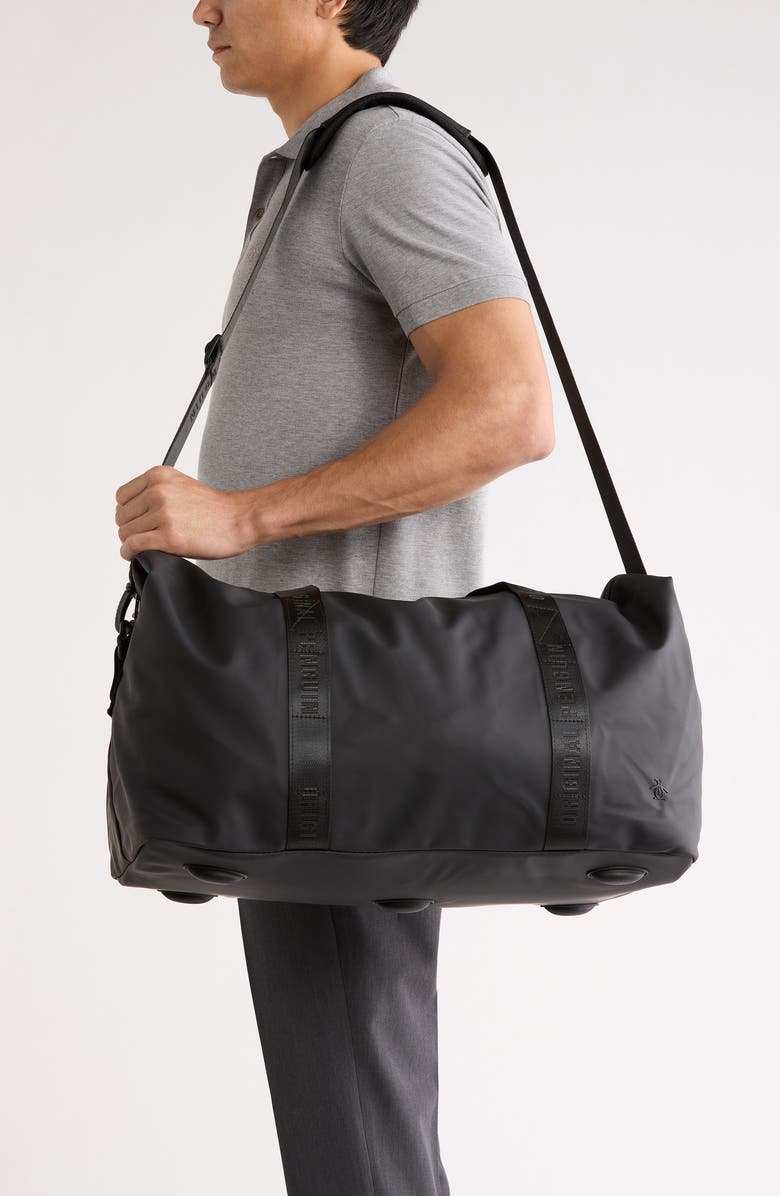 Original Penguin Active Duffel, Alternate, color, Black
